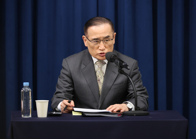 위성락 국가안보실장의 모습. 연합뉴스