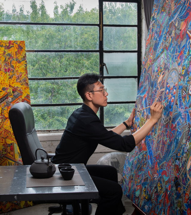 김훈규 작가. 사진 제공=페로탕 서울