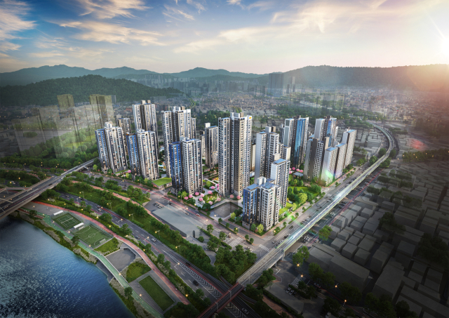 중화동 329-38 일대 모아타운 조감도. 사진 제공=DL건설