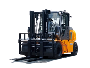 HD현대사이트솔루션 중형 전동 지게차, 美 올해의 제품상 수상