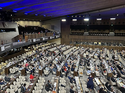 7월 프랑스 파리 유네스코 본부에서 제47차 세계유산위원회가 열리고 있다. 연합뉴스