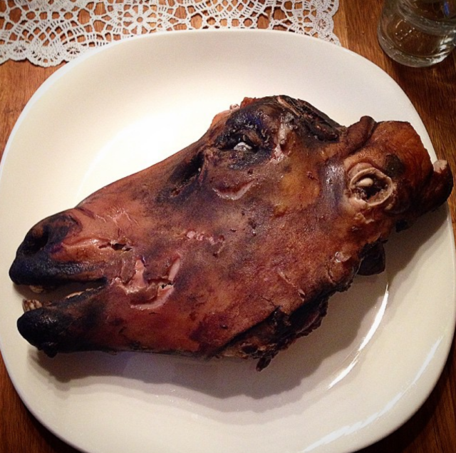 아이슬란드 음식 ‘스비드’. SNS 캡처